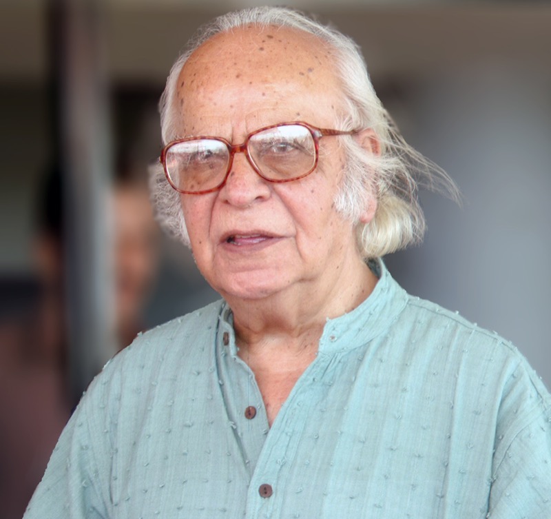 Professor Yash Pal at the inauguration of the IUCAA Girawali Observatory, 2006